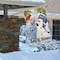 Snowman and Cardinal "Let it Snow" Christmas Outdoor Flag - 40" x 28"